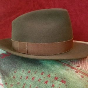 Vintage Designer Fedora Hat